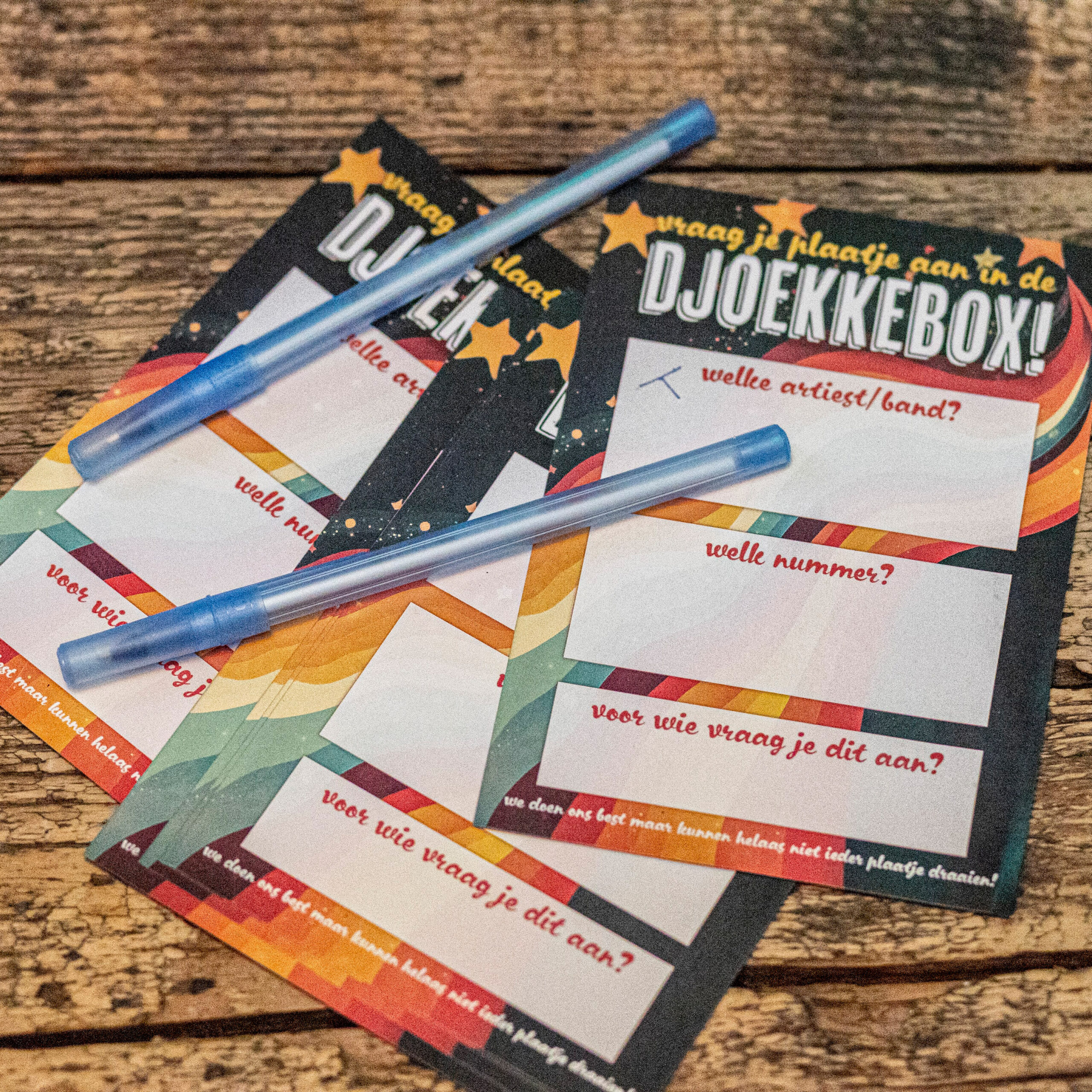 djoekkebox verzoek kaartjes
